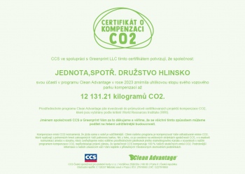 Certifikát - Clean Advantage® 2023.jpg