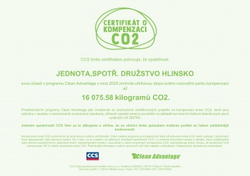 Certifikát - Clean Advantage® 2025.jpg